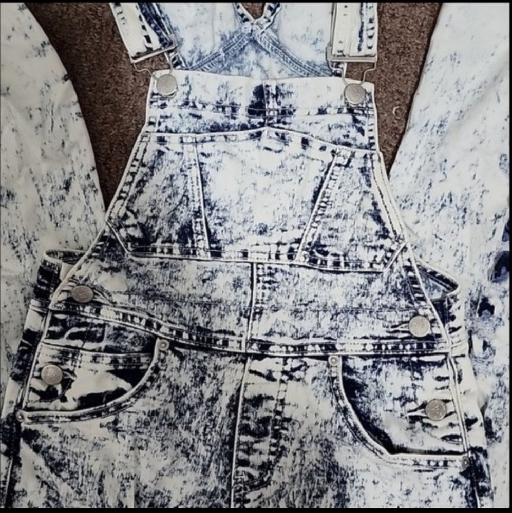 Distressed Overalls - Picture 3 of 7
